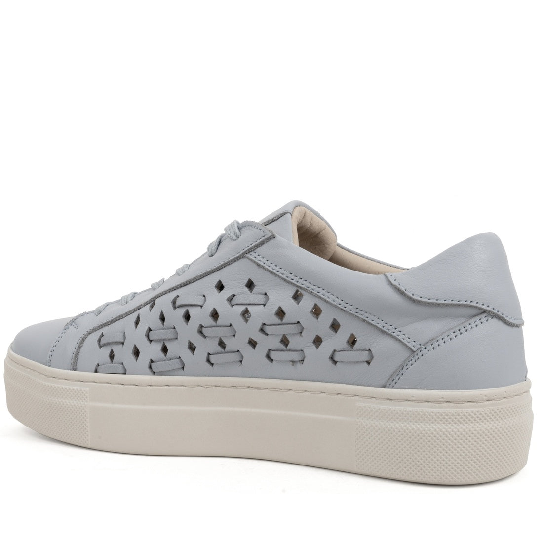 blue casual closed shoes