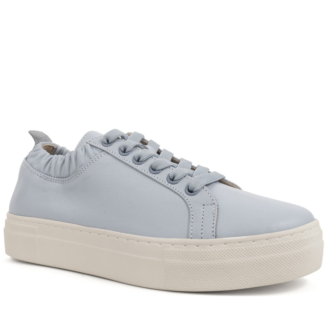 blue casual closed shoes
