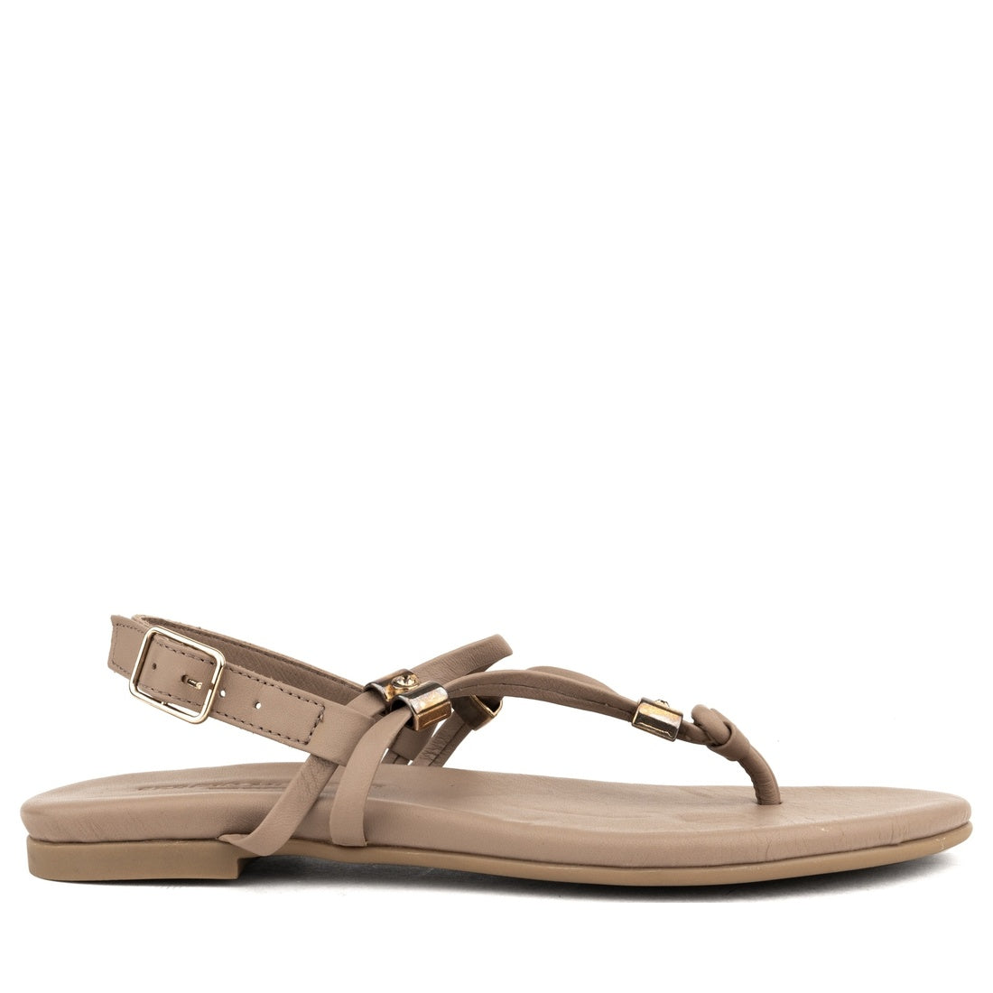 brown casual open sandals