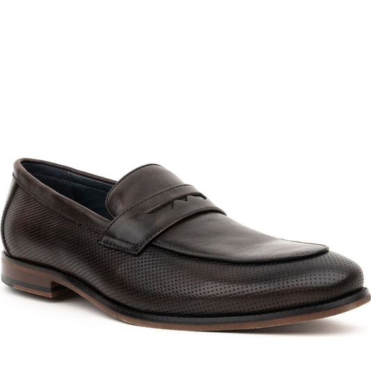 dark brown casual closed formal