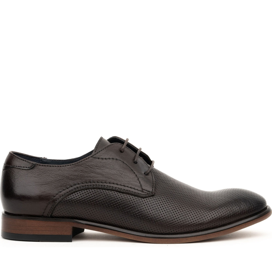 dark brown casual closed formal