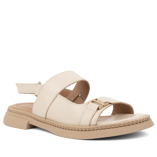 beige casual open sandals