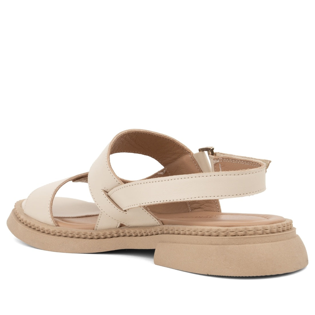 beige casual open sandals