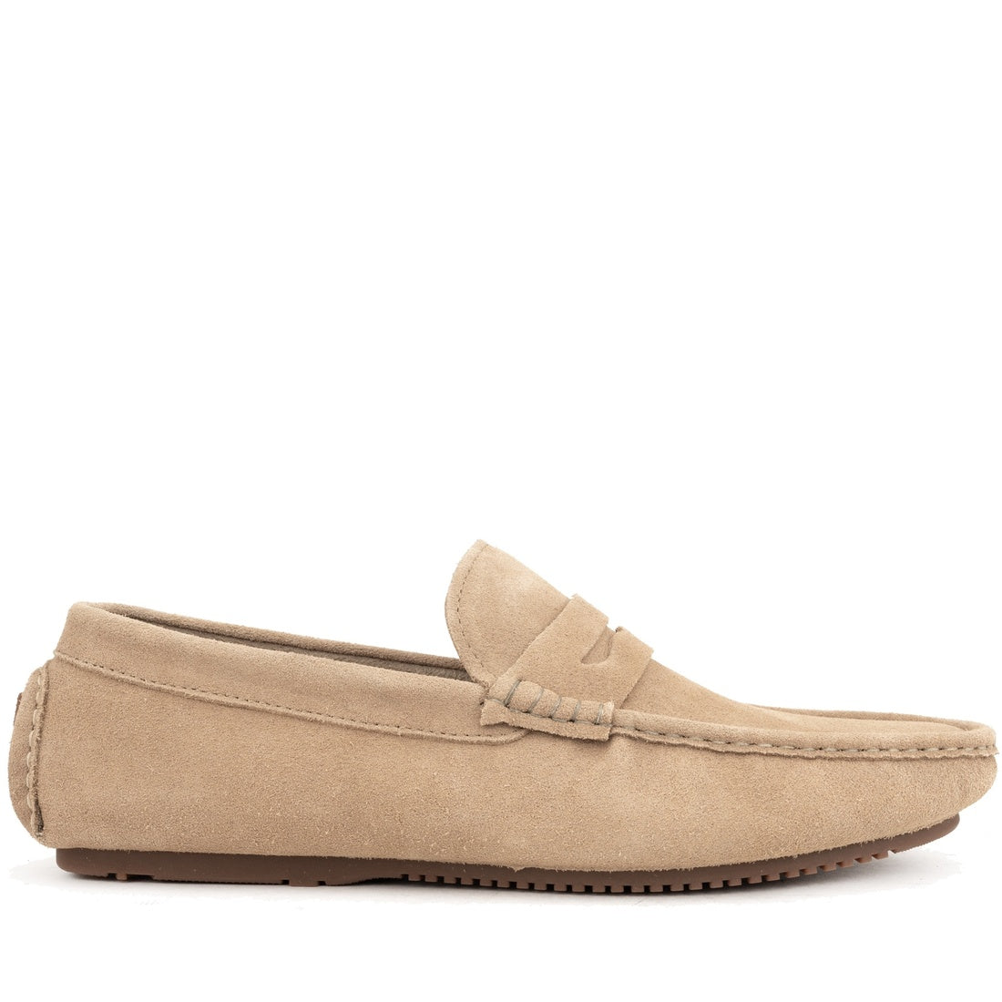 green casual closed mocasins