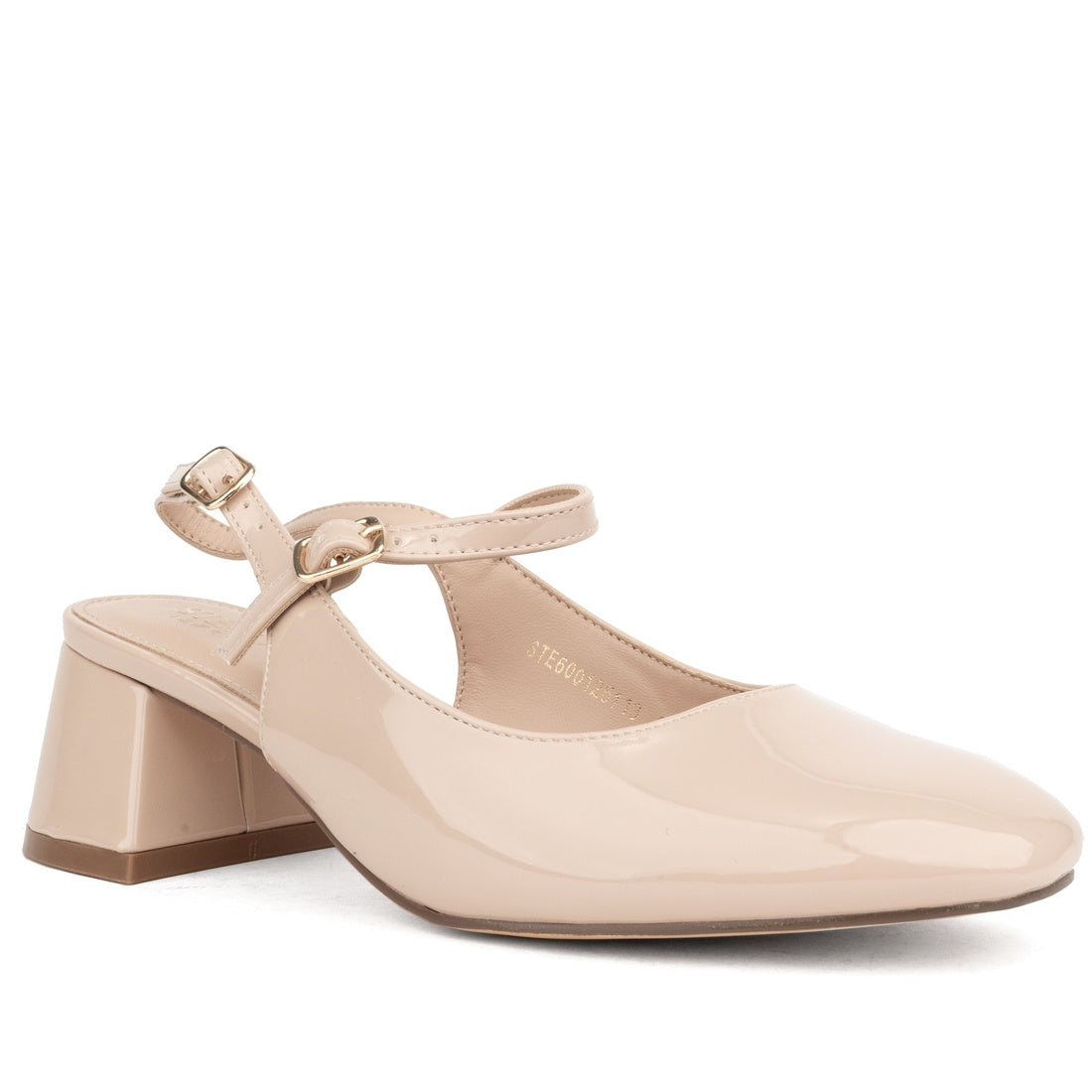 beige elegant part-open formal pumps