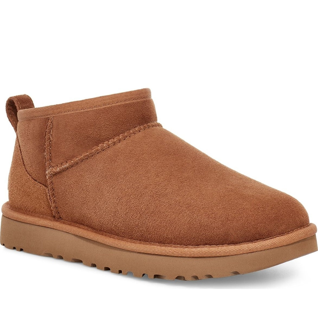 classic ultra mini booties brown