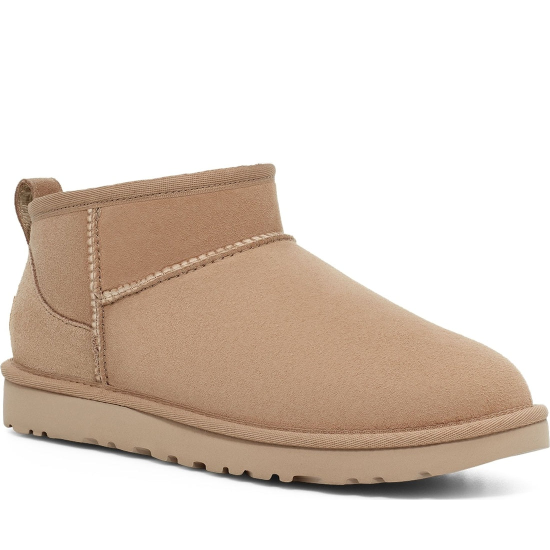 classic ultra mini booties beige