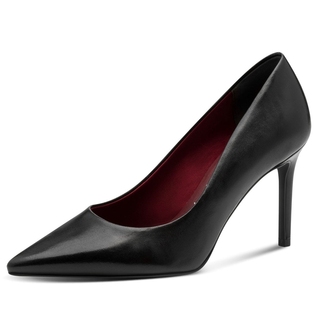 black elegant closed pumps