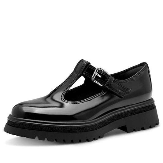 black casual closed formal