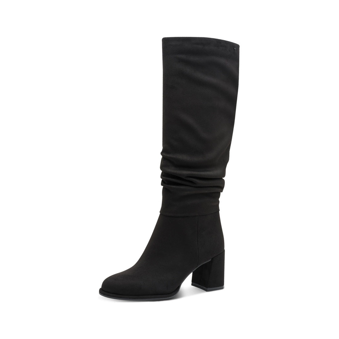 black casual closed boots