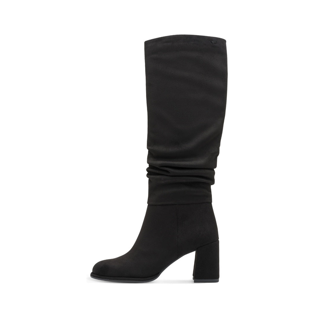 black casual closed boots