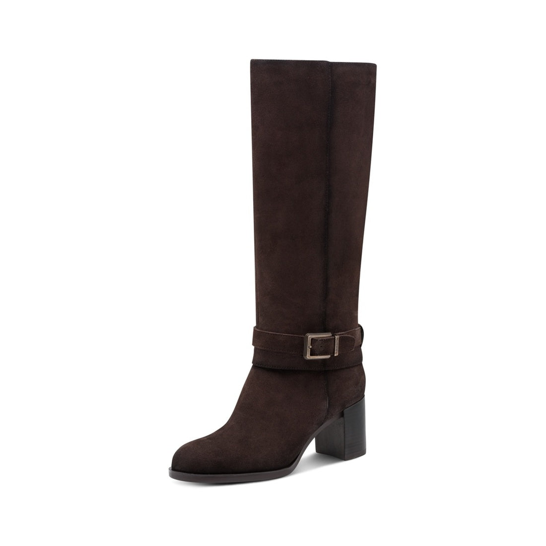 brown casual closed boots