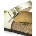 Birkenstock Womens Gizeh Bs Gold Slippers 1016109 | Vilbury London