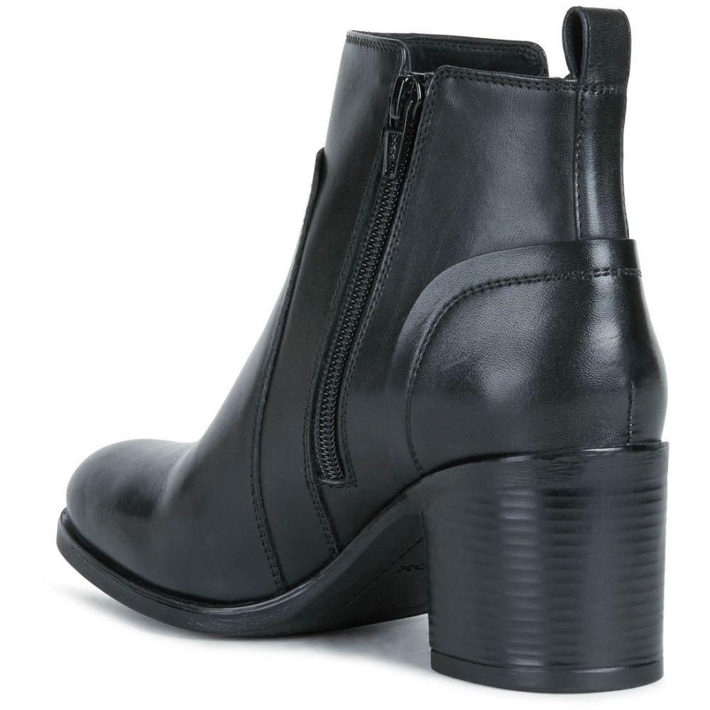 Geox Womens New Black Booties D16FSE 00043 C9999 | Vilbury London
