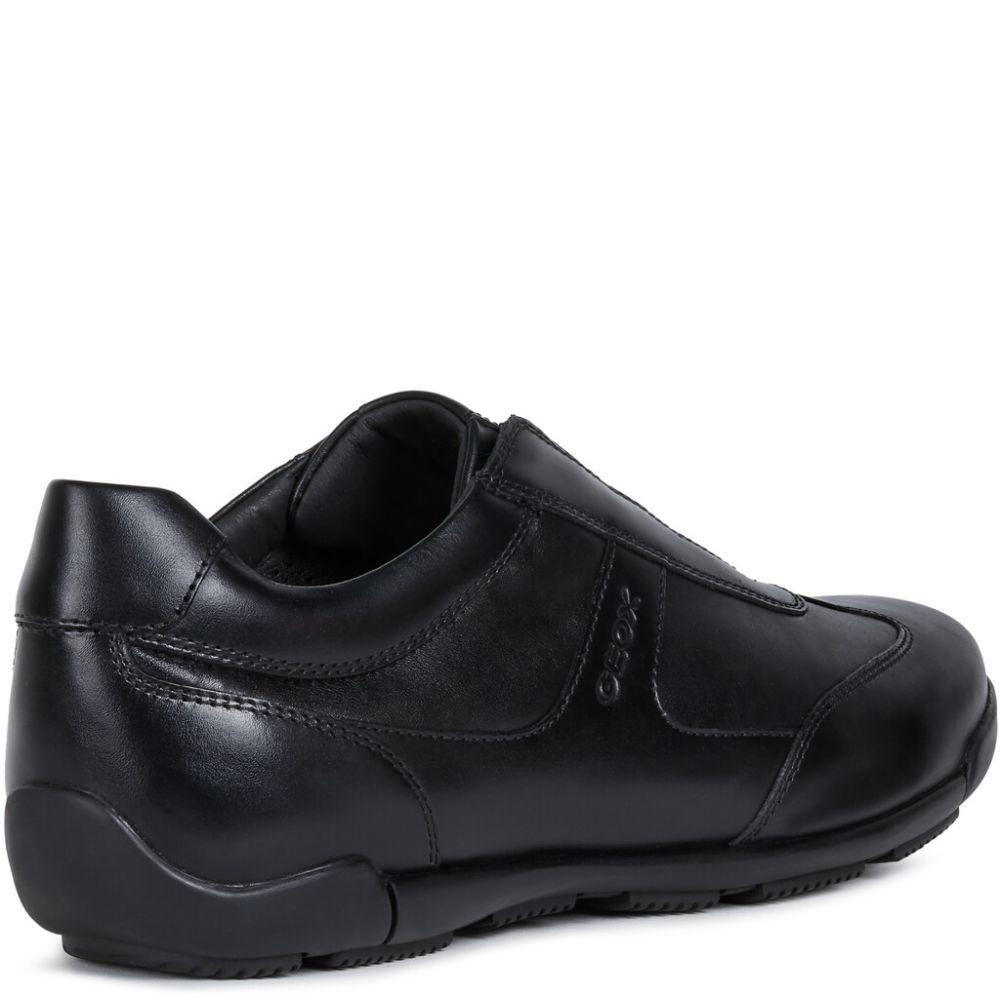 Geox Mens Edgware Black Flats U023BB 043BC C9999 | Vilbury London