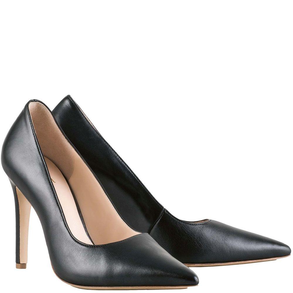 Hogl Womens Boulevard 90 Black Heels 0-189000 0100 | Vilbury London