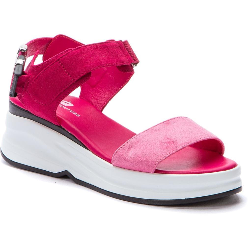 Keddo Womens Pink Casual Wedge Sandals 517137-01-07 | Vilbury London