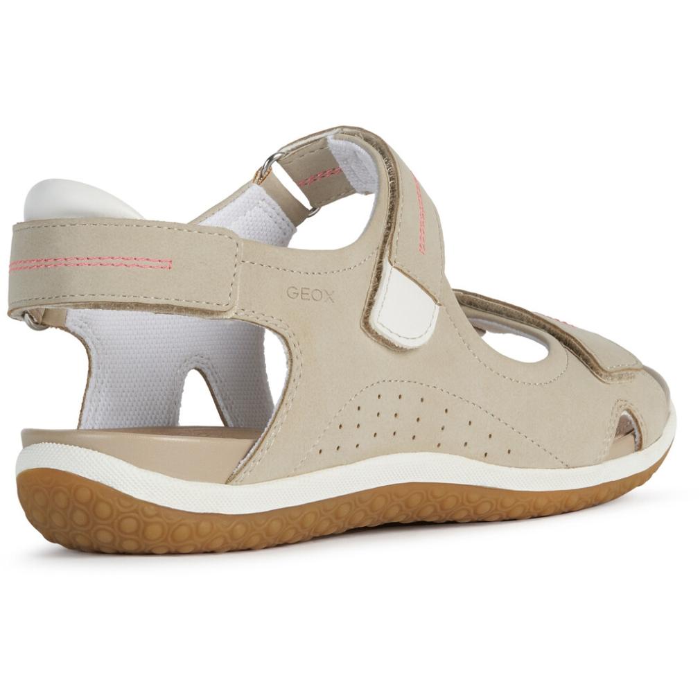 Geox Womens D Sandal Vega Taupe Sandals D52R6A 000Ek C6029 | Vilbury London