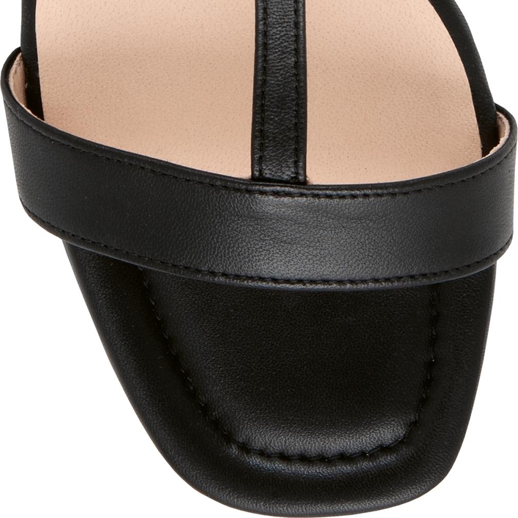 Hogl Womens Libella Low Heels Black Sandals 1-101550-0100 | Vilbury London