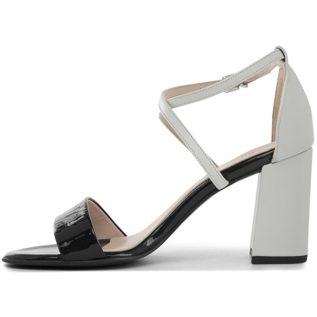 Peter Kaiser Womens Alecia Sandals Black White Sandals 09729-987 | Vilbury London