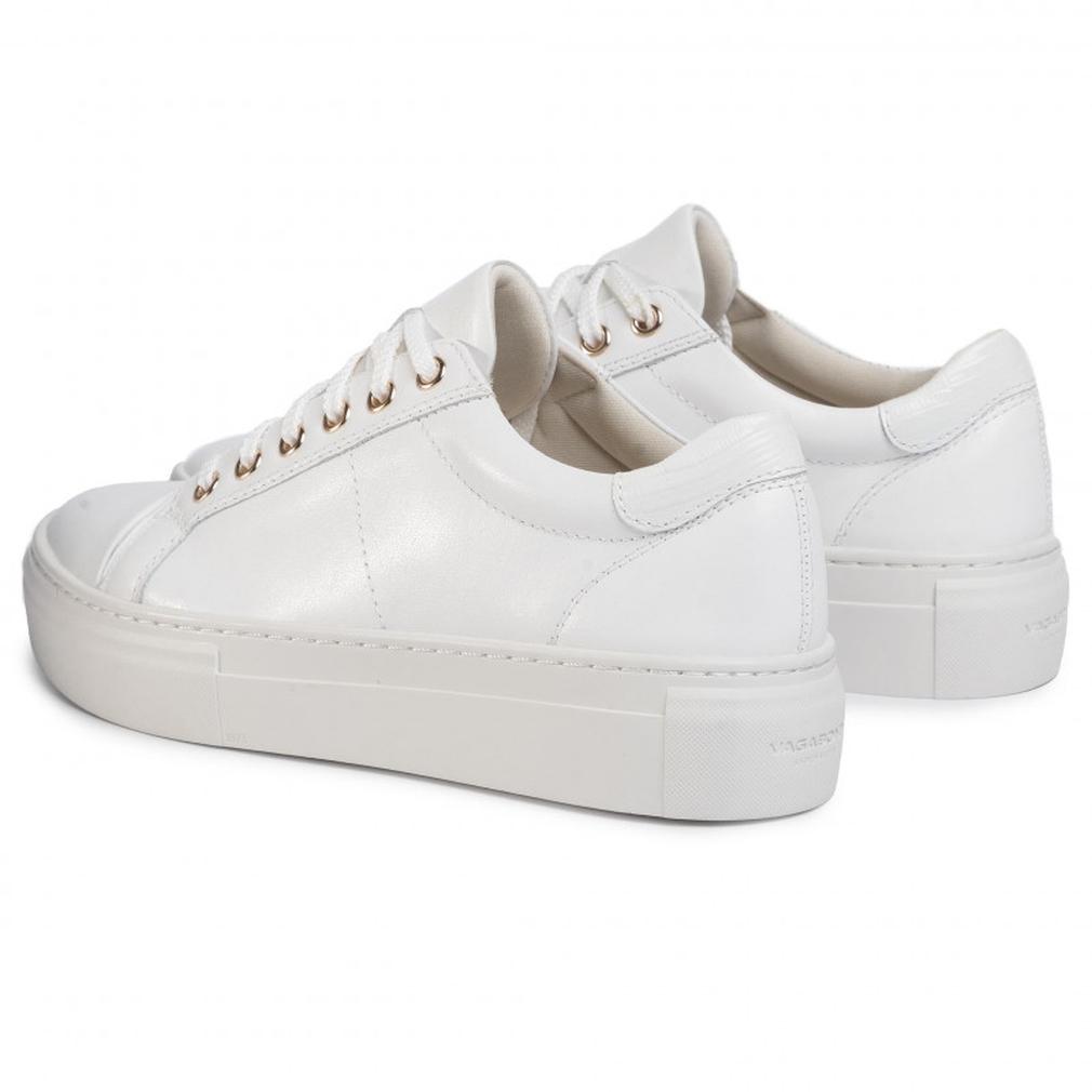 Vagabond Womens Zoe Platform Sneakers White Trainers 4927-501-01 | Vilbury London