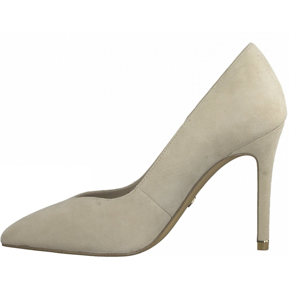 Tamaris Womens Ivory Elegant Middle Heels Heels 22443 418  | Vilbury London