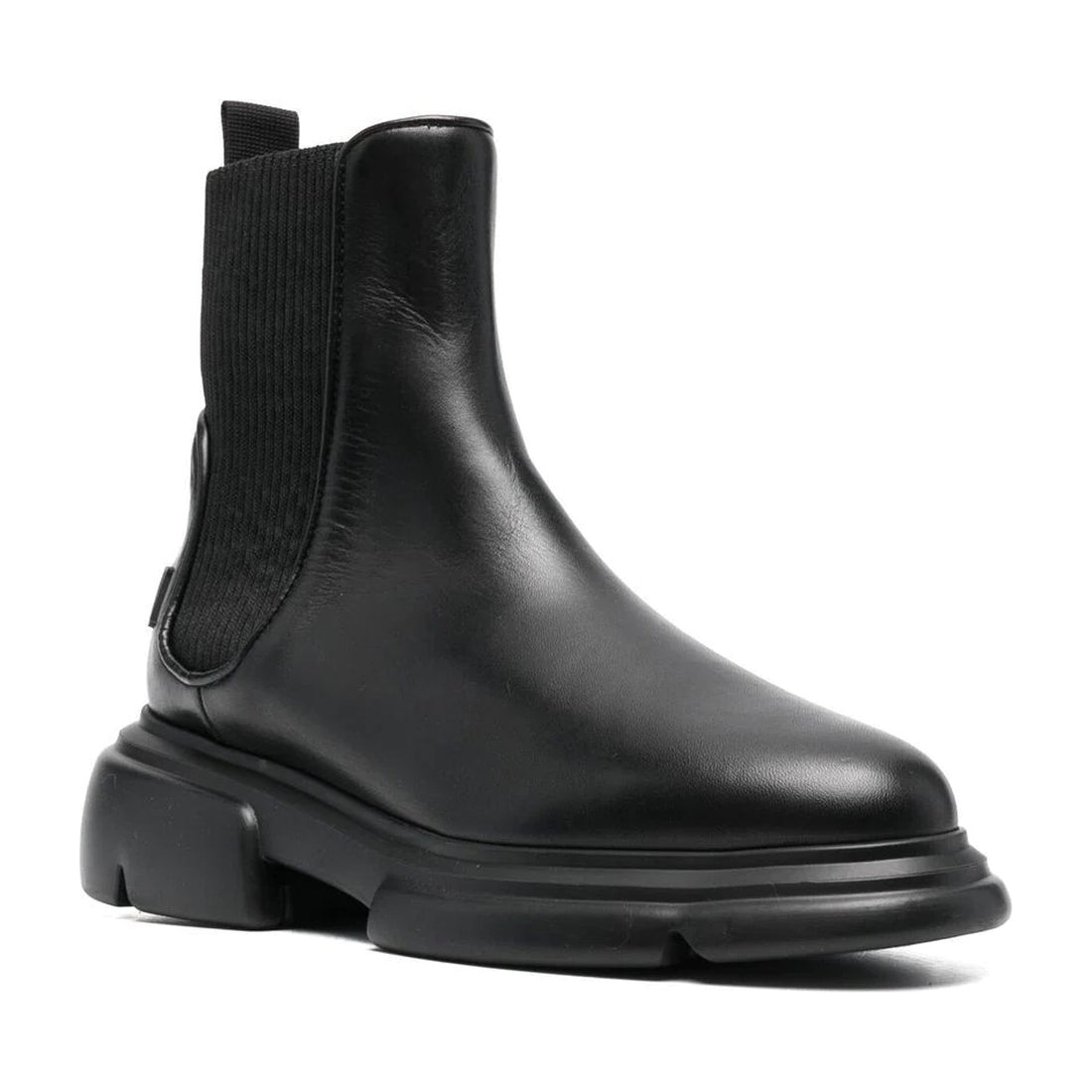 black casual boot