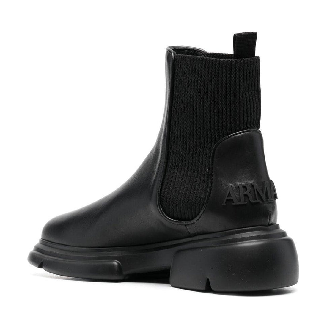 black casual boot
