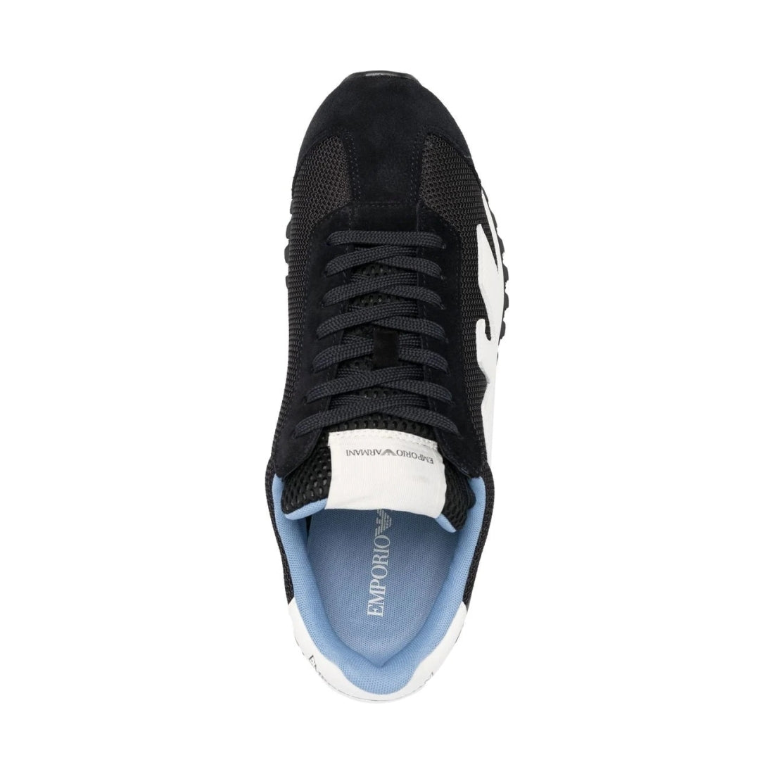 navy navy off white casual sneaker