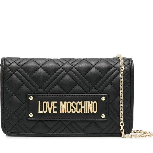 Love Moschino womens nero wallet | Vilbury London