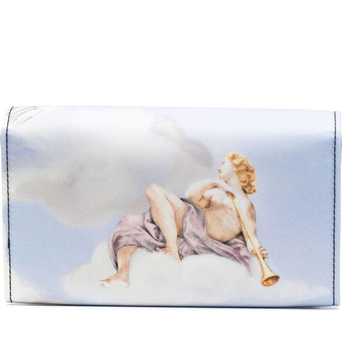 Moschino womens fantasy print light wallet | Vilbury London