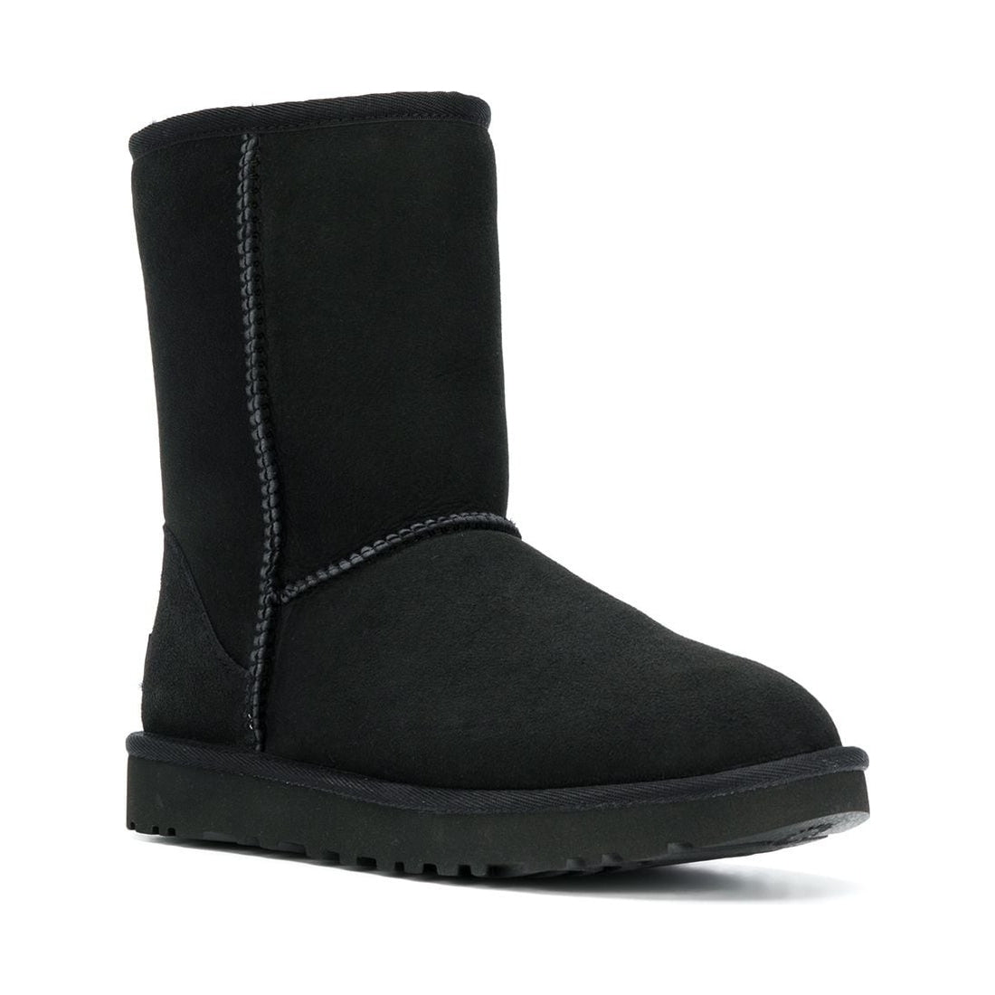 UGG womens Black classic short ii booties | Vilbury London