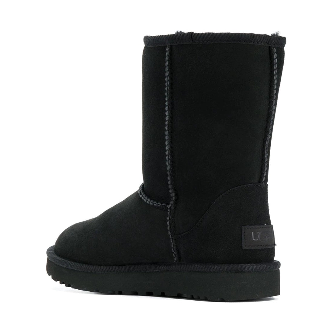 UGG womens Black classic short ii booties | Vilbury London