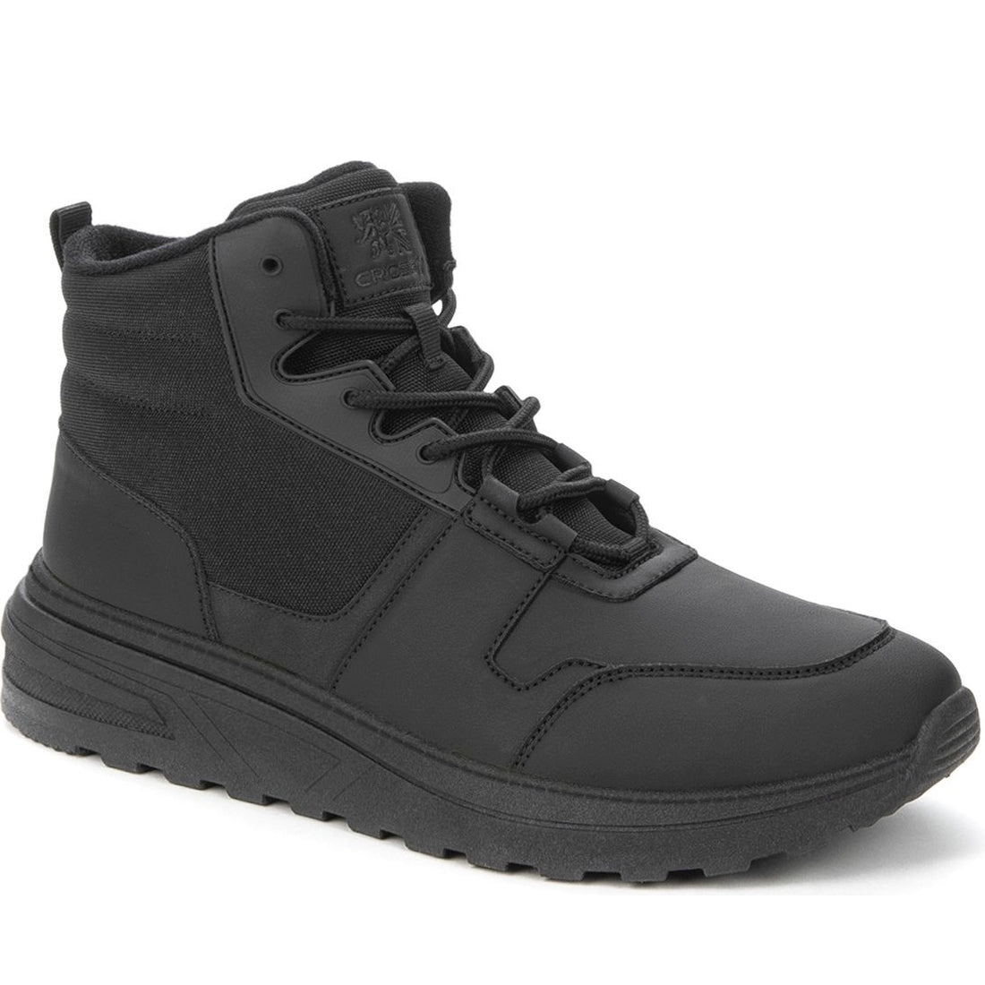 Crosby mens black warm boots | Vilbury London