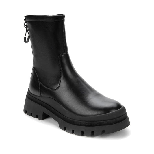 Keddo womens black warm boots | Vilbury London