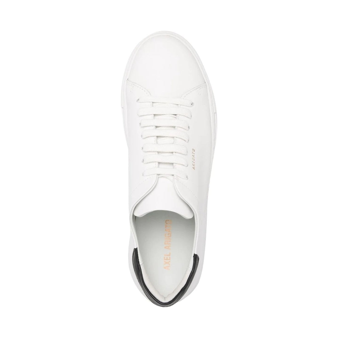 AXEL ARIGATO mens white, black clean 90 sneaker | Vilbury London