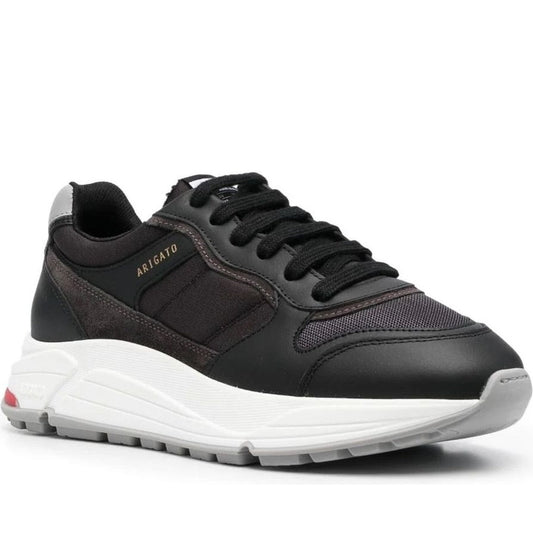 AXEL ARIGATO womens black, dark grey rush sneaker | Vilbury London