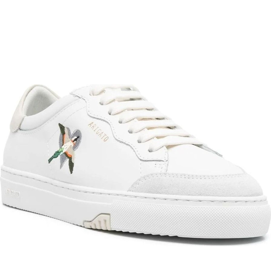 AXEL ARIGATO womens white, beige clean 180 bird sneaker | Vilbury London