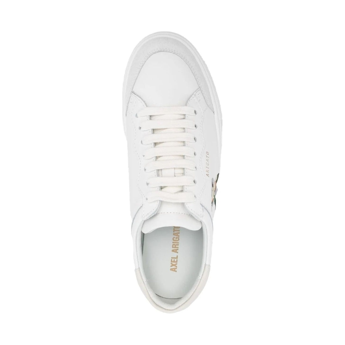 AXEL ARIGATO womens white, beige clean 180 bird sneaker | Vilbury London