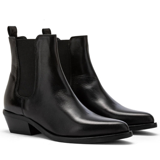 CARMENS womens nero kelly beat booties | Vilbury London