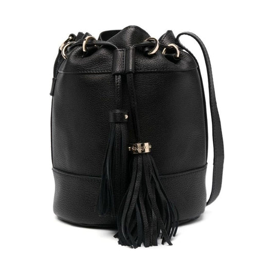 See By Chloe womens black vicki bucket bag | Vilbury London