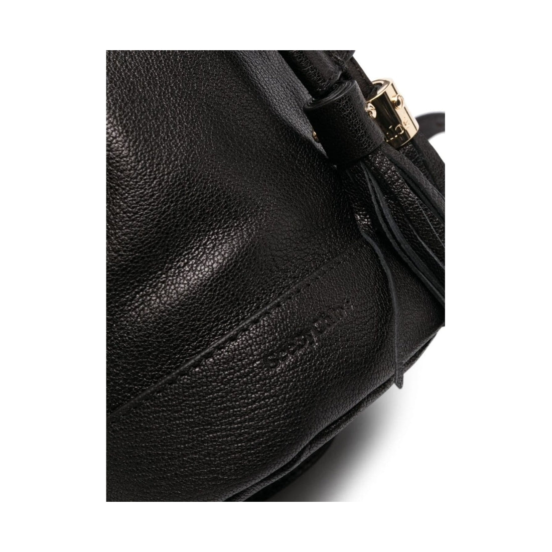 See By Chloe womens black vicki small bucket bag | Vilbury London