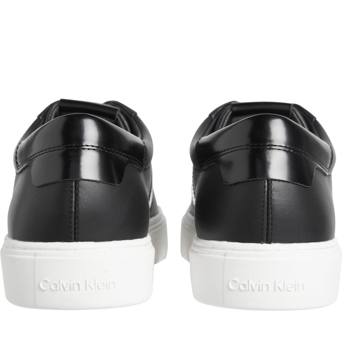 Calvin Klein mens black low top lace up sport shoe | Vilbury London
