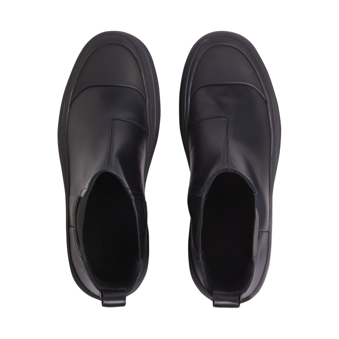 Calvin Klein mens black chelsea boot high | Vilbury London