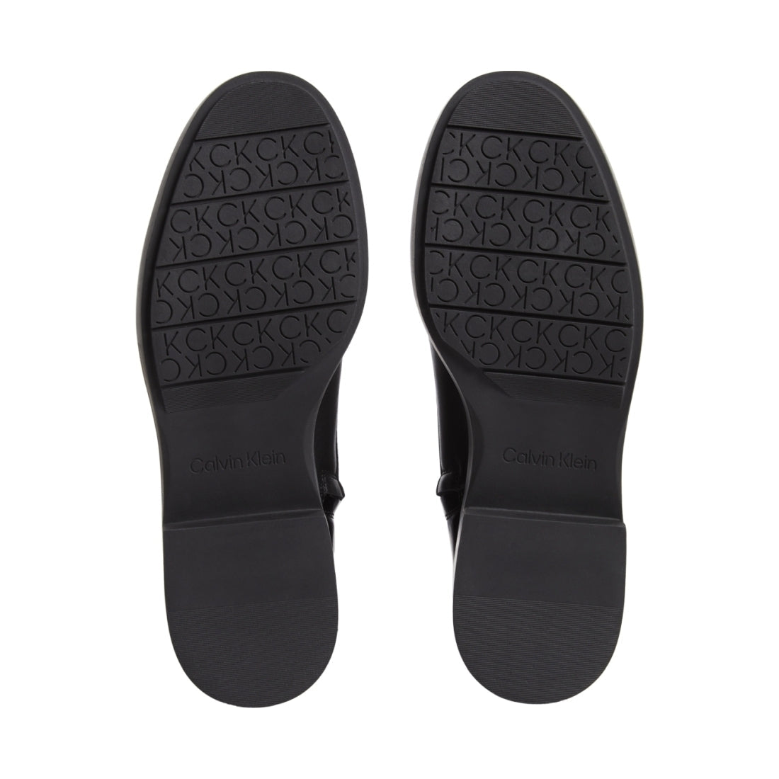 Calvin Klein womens black sole combat boot wl | Vilbury London