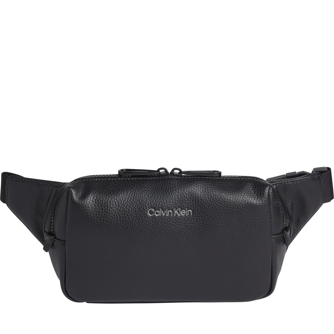 Calvin Klein mens black must waistbag | Vilbury London