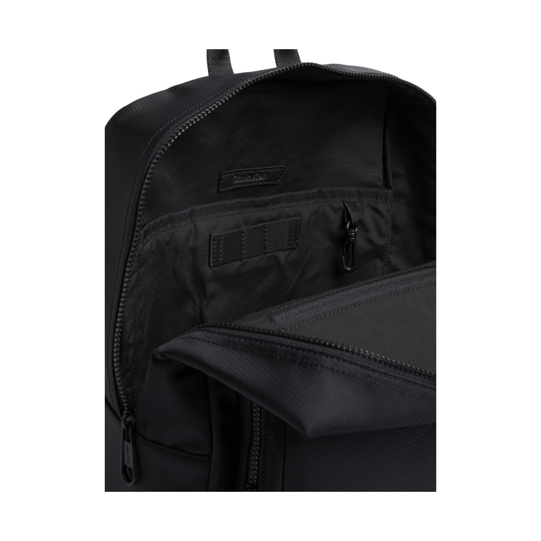 Calvin Klein mens black must t squared backpack | Vilbury London