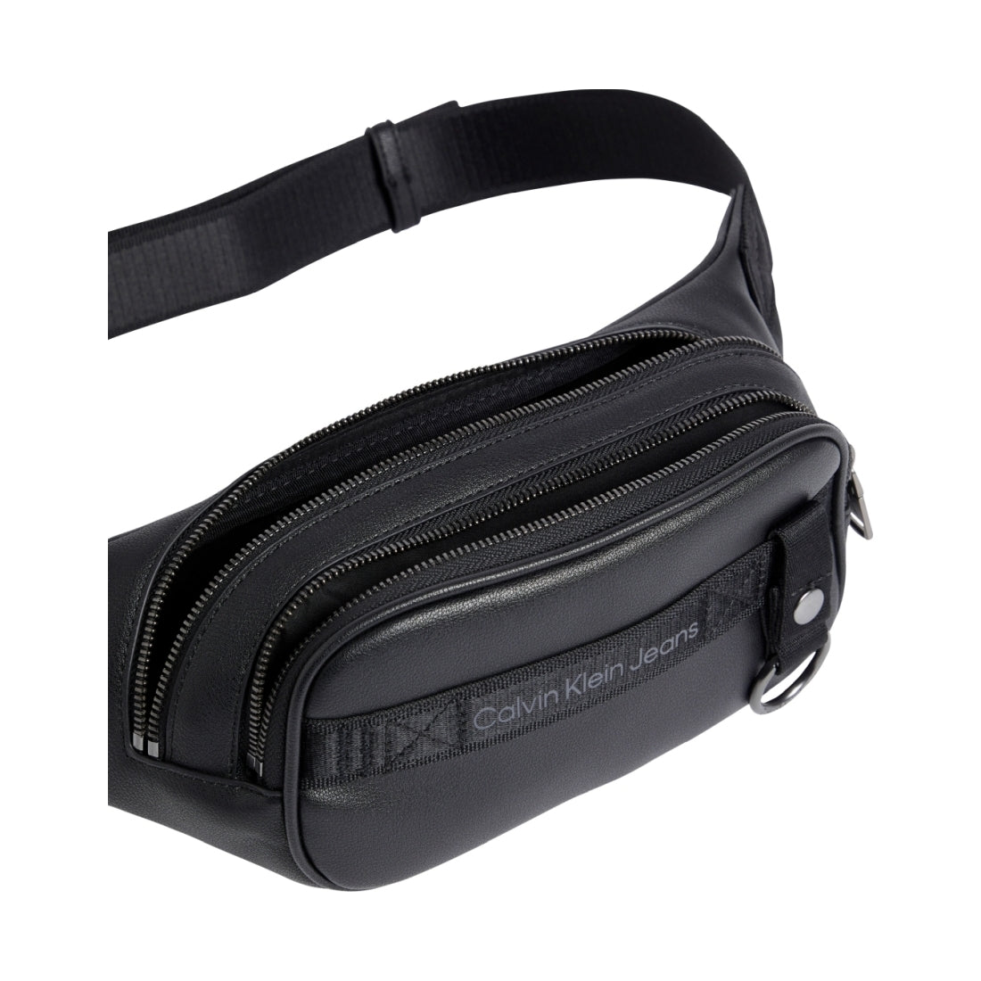 Calvin Klein Jeans mens black ultralight waistbag | Vilbury London