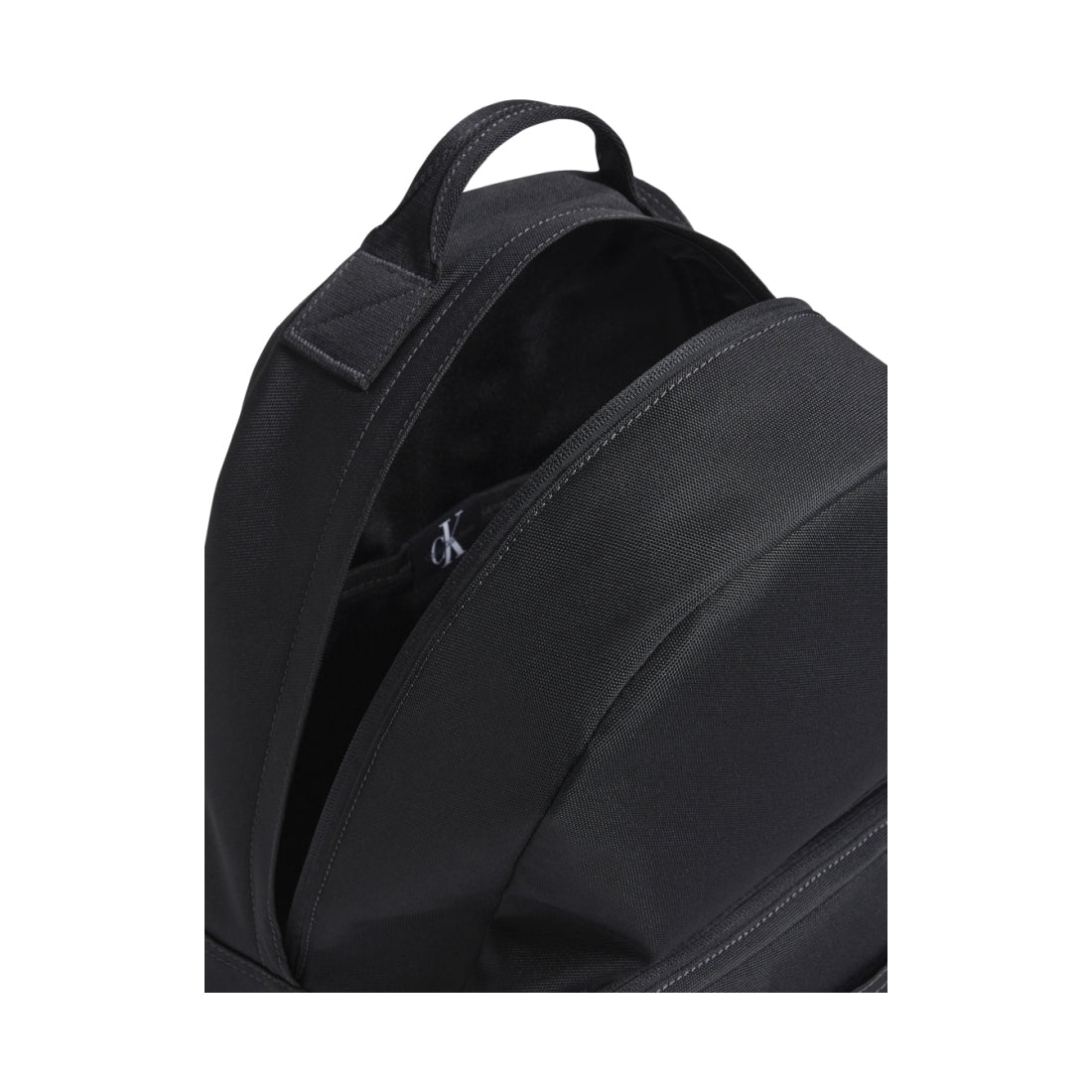 Calvin Klein Jeans mens black essentials campus backpack | Vilbury London