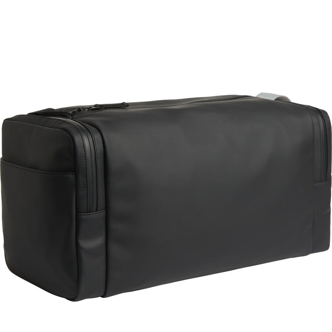 Calvin Klein mens black rubberized weekender | Vilbury London